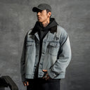 Multi-panel Denim Jacket LUJIAMEN by BODYDREAM