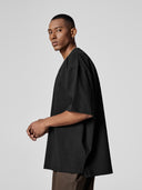 BODYDREAM Men's Short-Sleeve T-Shirt 300gsm Heavyweight Combed Cotton Material