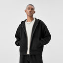 BODYDREAM Cropped Hoodie Jacket Spring Embroidered Hooded Zip-Up Jacket