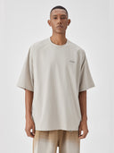 BODYDREAM Men's Summer Lightweight Cool-Feel Letter Print Short-Sleeve Shirt