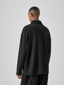 BODYDREAM Textured Long-Sleeve T-Shirt Polo Neck Couple's Top