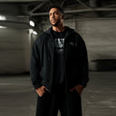 BDPOWERUP Power Boost Zip-Up Hoodie – Fitness Activewear Essential