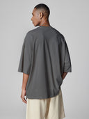 BODYDREAM Men's Heavyweight Plus Size 100% Cotton Short-Sleeve T-Shirt