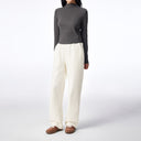Straight-leg Knitted Trousers
