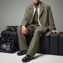 Loose-Fit Textured TR Suit