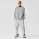 BDPOWERUP Premium Fleece-Lined Jogger Pants – Loose-Fit Comfort Cotton Blend Streetwear