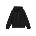 BODYDREAM Cropped Hoodie Jacket Spring Embroidered Hooded Zip-Up Jacket