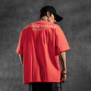 Printed Red Tee LUJIAMEN by BODYDREAM