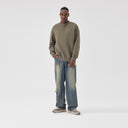 BODYDREAM Henry Collar Sweatshirt Men's Fall Casual Pullover