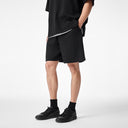 Wrap-around Structured Casual Shorts