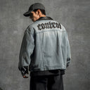 Multi-panel Denim Jacket LUJIAMEN by BODYDREAM
