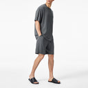 Basic Loose Modal Round Neck Pajamas Top Shirts