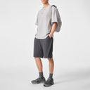 Loose Straight-Knit Shorts