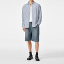 Loose Fit Denim Shorts