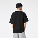 Loose Henley Neck Short Sleeve Tee