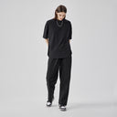 BODYDREAM Men's Structured Patchwork Casual Pants - Relaxed Wide-Leg Trousers