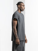 BODYDREAM Men's Solid Color Heavyweight Sleeveless T-Shirt