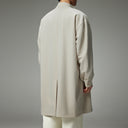 Khaki Structured Trench Coat