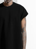 BODYDREAM Men's Solid Color Heavyweight Sleeveless T-Shirt