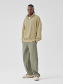 BODYDREAM Men's Fall Casual Trousers - Relaxed Straight-Leg Wide-Leg Woven Pants