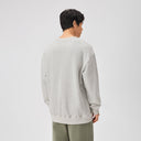 BODYDREAM Letter Print Pullover Sweatshirt for Men Fall Seasonal 100% Cotton Distressed Top