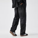 BODYDREAM Straight-Leg Jeans for Men - Vintage-Style Pleated Distressed Finish