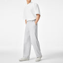 Light Outdoor Structured Split Knit Trousers