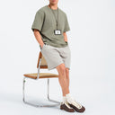 Casual Loose Knit Short Sleeve Tee