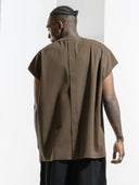 BODYDREAM Men's Solid Color Heavyweight Sleeveless T-Shirt