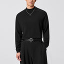 Black Turtleneck Sweater