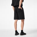 Wrap-around Structured Casual Shorts