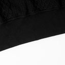 BDPOWERUP Textured Performance Sweatshirt – Lightweight Athletic Fit with Slight Stretch