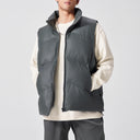 BODYDREAM Men's New Winter Down Vest Outerwear with Textured Distressed Style
