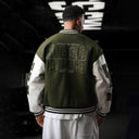 BDPOWERUP Varsity Jacket – Thickened Winter Streetwear Bomber