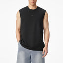 Split Textured Tank Vest