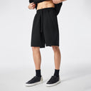 Loose Straight-Knit Shorts