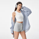 Blue Classic Striped Casual Shirt