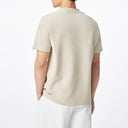 Casual Terrycloth Casual Short Sleeve Tee