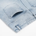 【MOTION＆PAUSE】BODYDREAM Men's Vintage Washed Blue Jeans