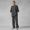 Multicolor Casual Straight Pants