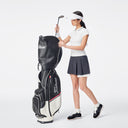 White Golf Slim Fit Short Sleeve Polo Shirt