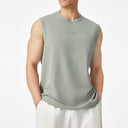 Split Textured Tank Vest