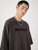 BODYDREAM Heavyweight 100% Cotton Short-Sleeve T-Shirt for Men