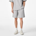 Wrap-around Structured Casual Shorts