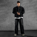 Printed Denim Jacket LUJIAMEN by BODYDREAM