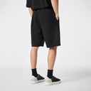 Loose Straight-Knit Shorts