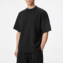 Small High Neck Loose Short Sleeve T-shirt