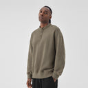 BODYDREAM Henry Collar Sweatshirt Men's Fall Casual Pullover