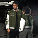 BDPOWERUP Varsity Jacket – Thickened Winter Streetwear Bomber