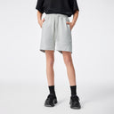 Structured Split Knit Shorts
